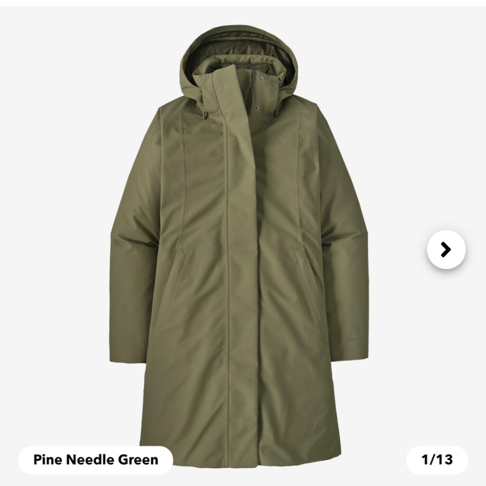 Patagonia Tres 3 in 1 parka jacket *waterproof shell only!* rain snow winter